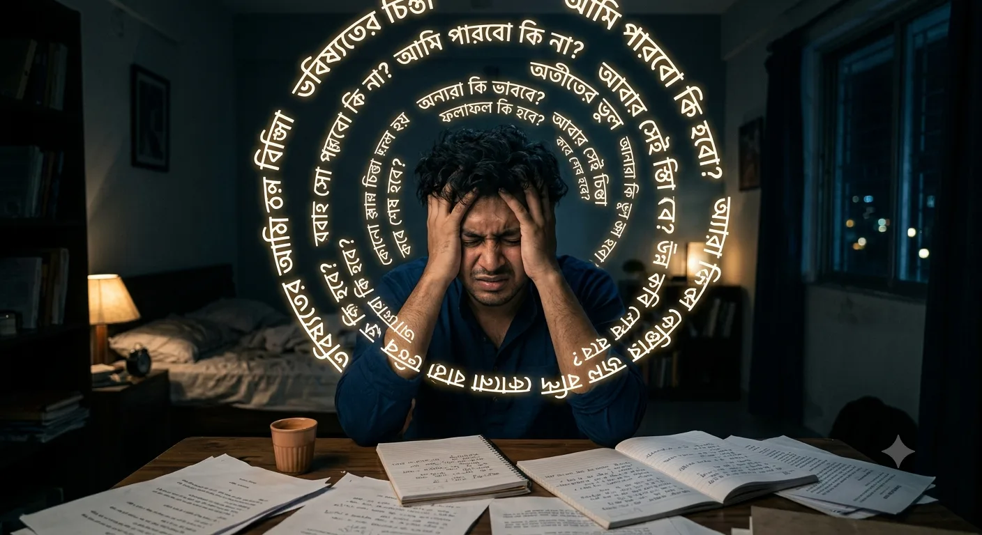 অতিরিক্ত চিন্তার লুপ কি ভাবে মানুষের ক্ষতি করে