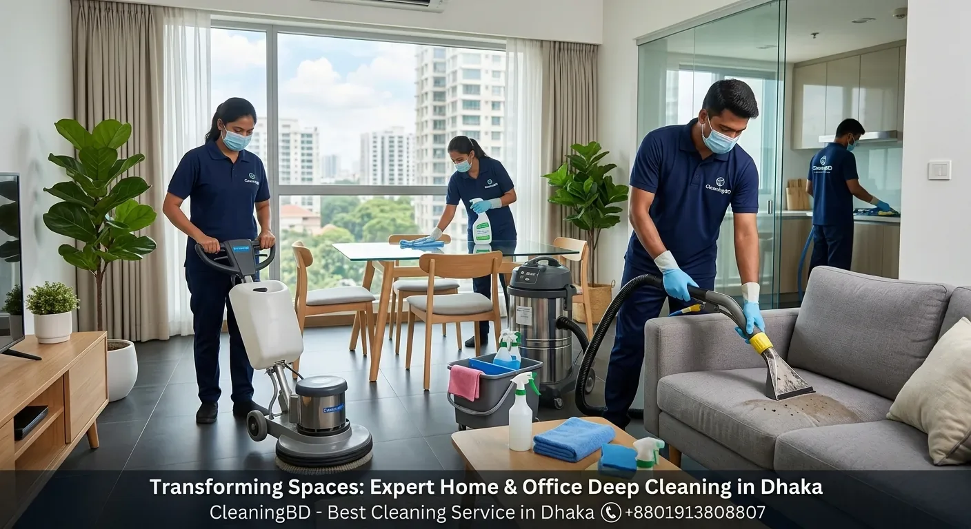 Professional Cleaning Service in Dhaka - CleaningBD